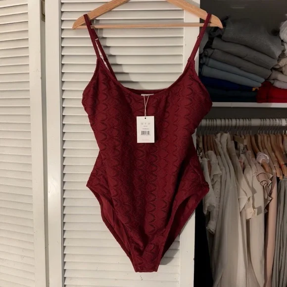 Andie The Amalfi One-Piece Swimsuit | XL | NWT | Syrh - Picture 1 of 7